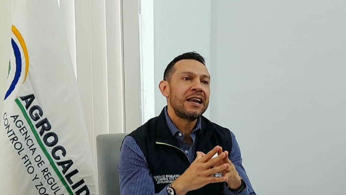 Petricio Almeida es el director de Agrocalidad.