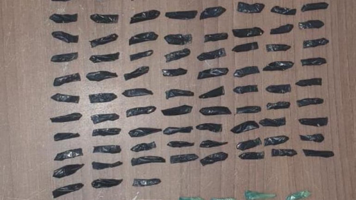 Los paquetitos de coca y heroína se hallaron en diversos sectores de la ciudad, entre ellos, la Penitenciaría