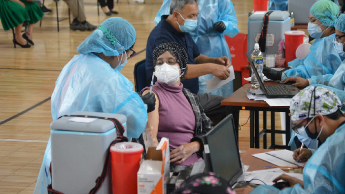 El plan de vacunación en el país se puede ver en un tablero estadístico.