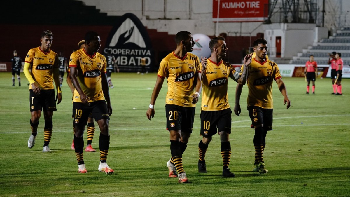 El equipo canario pudo ganar en la recta final del cotejo ante Mushuc Runa en el Bellavista, pero Gonzalo Mastriani falló un tiro penal mal señalado por el equipo arbitral.