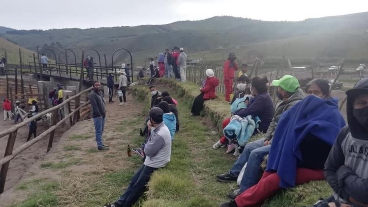 En La Roldós se realizaba una corrida de toros clandestina.