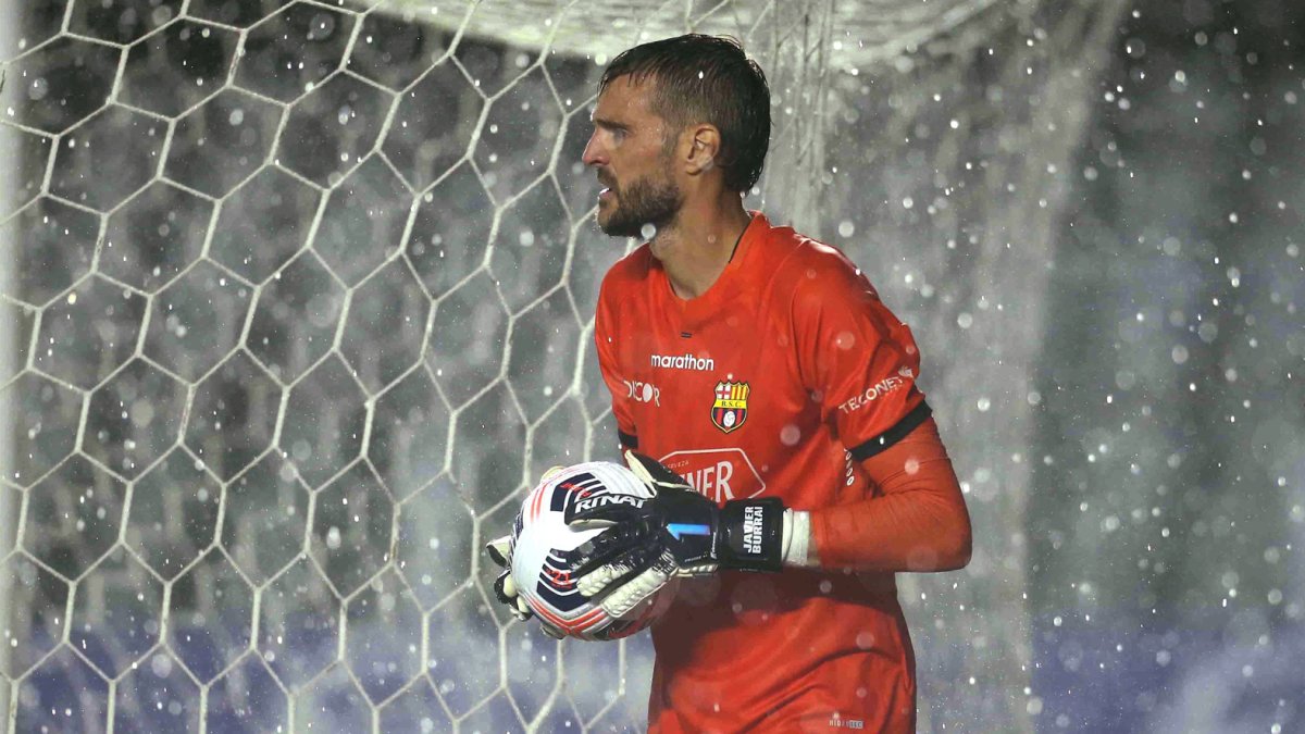 El arco de Javier Burrai es uno de los menos batidos en el fútbol ecuatoriano