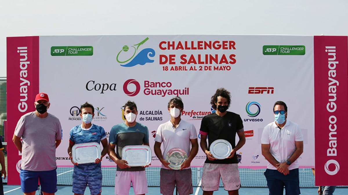 Hidalgo-Mansouri no pudo ante Reyes-Varela y Romboli en los dobles.