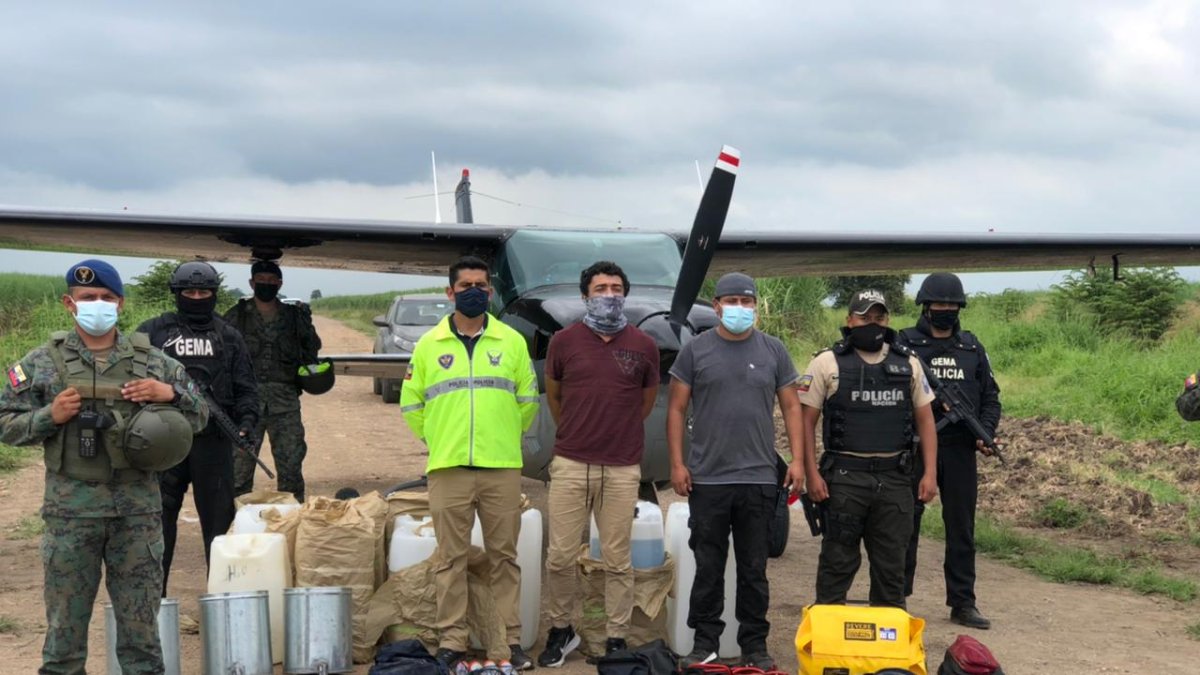 Hallazgo. Nuevamente se localizan narcoavionetas en territorio ecuatoriano.