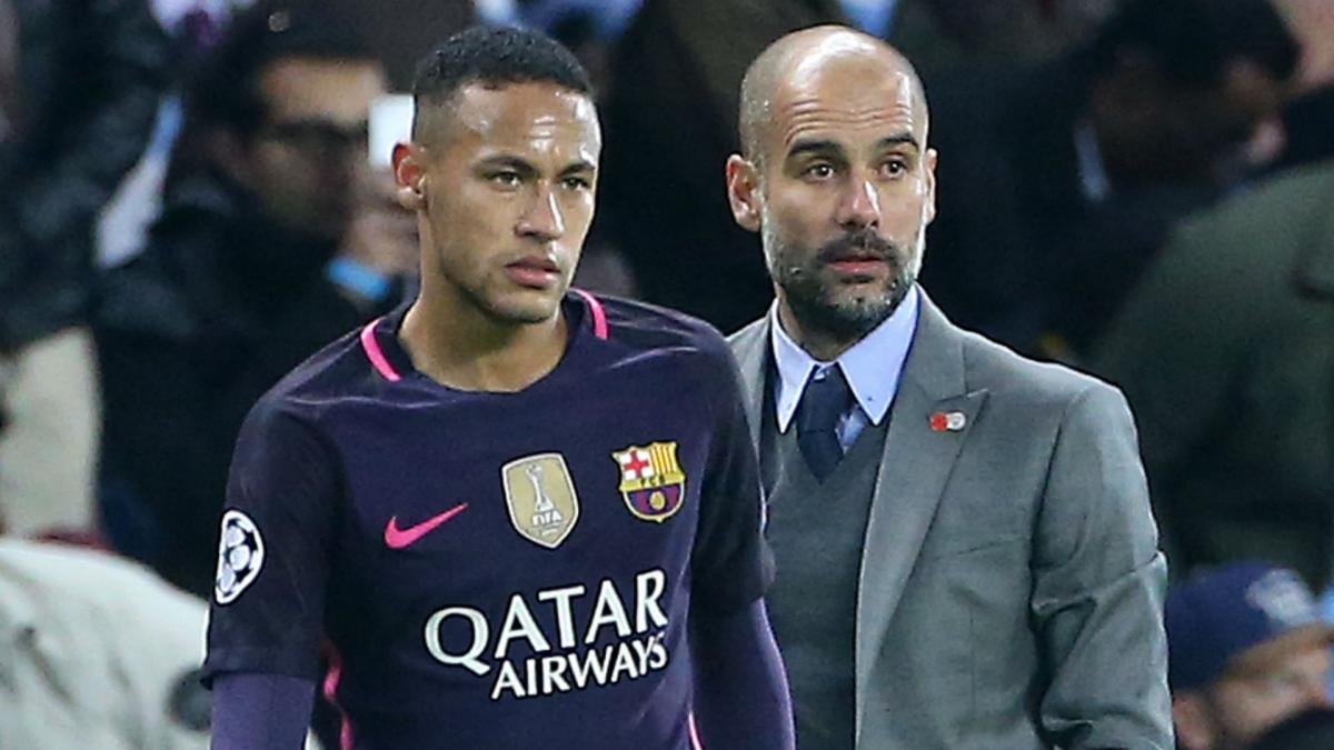 Pep Guardiola y Neymar formaron parte del conjunto catalán.