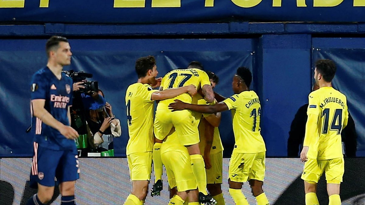 Villarreal ganó 2-1 al Arsenal en el duelo de ida por la semifinal de la Europa League.