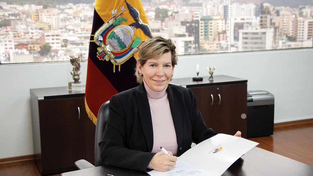 Margarita Hernández ocupa el cargo de superintendente de Economía Popular y Solidaria desde 2018.