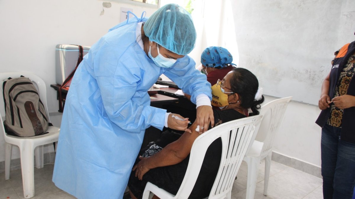 El proceso de inmunización avanza también en la Península. 