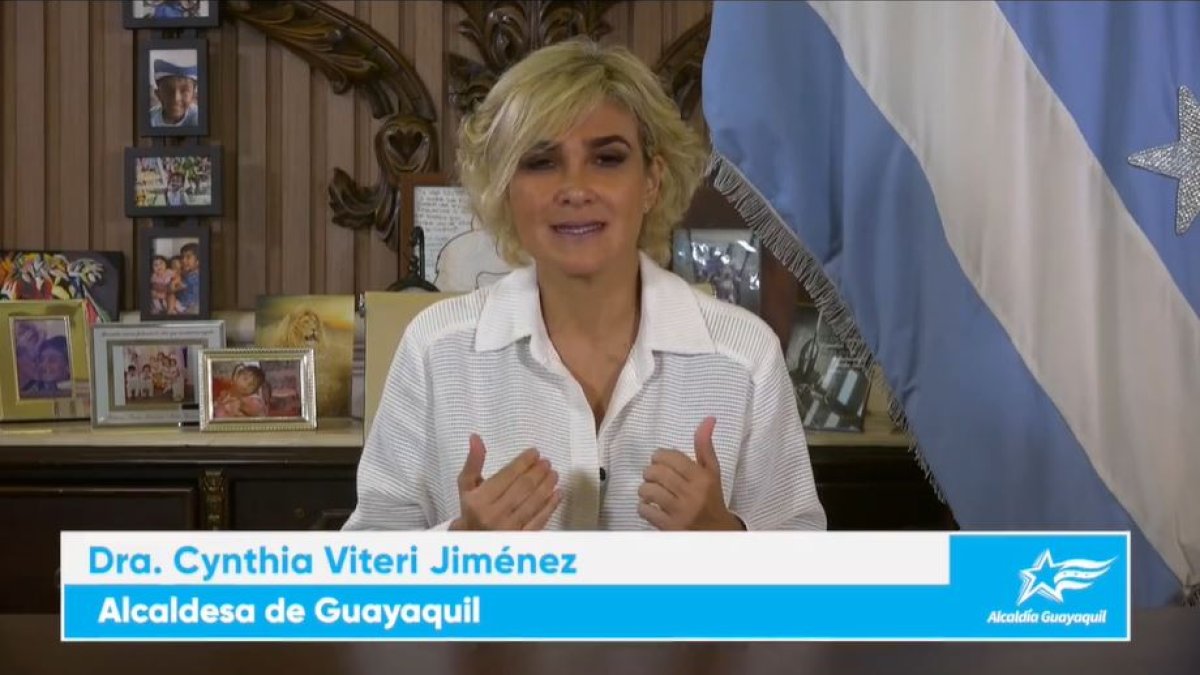 La noche del martes anterior la alcalde Cynthia Viteri se pronunció a través de sus redes sociales.