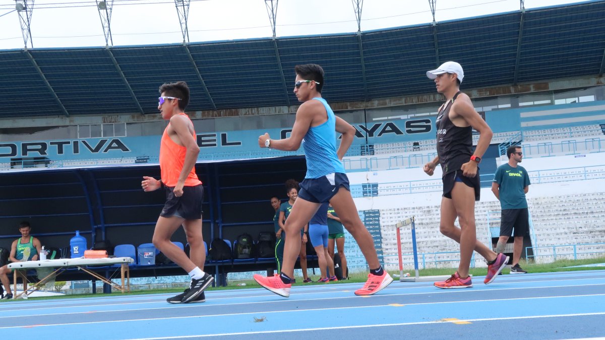 Práctica. Ayer, en la mañana, las delegaciones entrenaron en la pista del modelo. A las 17:00 iban a reconocer la ruta de la prueba.