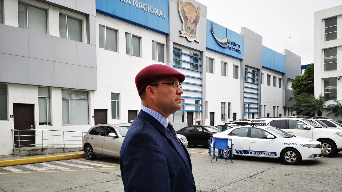 Renato González es uno de los miembros de la Policía Nacional que mejor conoce el caso de las negociaciones fraudulentas con los recursos del Isspol, ya que ha sido asesor de la entidad en los últimos meses.