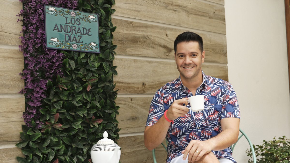 Carlos Luis formó una familia con la presentadora Gaby Díaz.