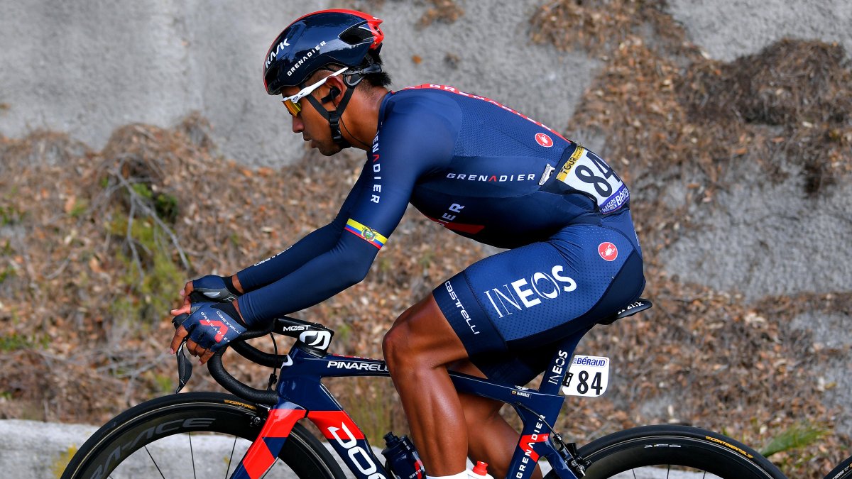Narváez terminó en el puesto 81 en la primera etapa del Giro 2021.