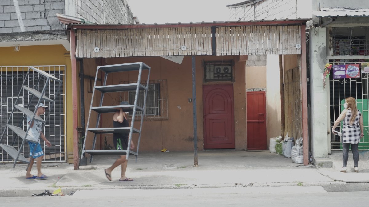 Hecho. En el interior de esta casa fue asesinada Brenda Borbor Plaza.
