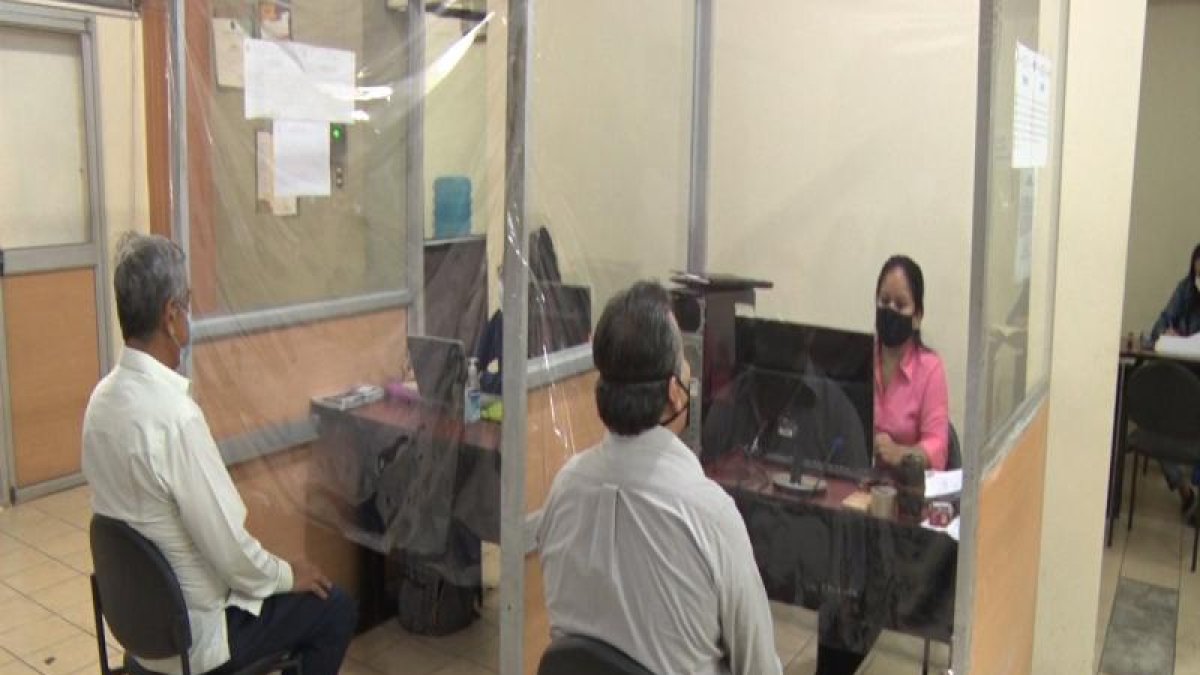 El consultorio de la Univesidad Católica.