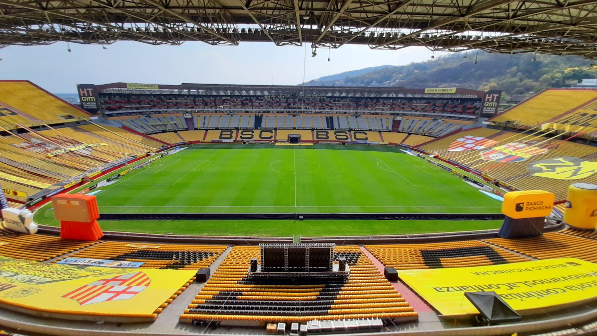 Conmebol eligió el estadio Monumental Banco Pichincha  para la final de Libertadores en 2022.