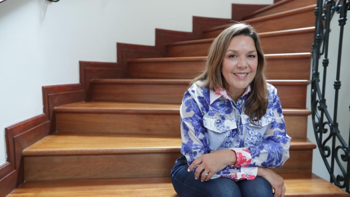 La guayaquileña es la esposa del presidente electo, Guillermo Lasso.