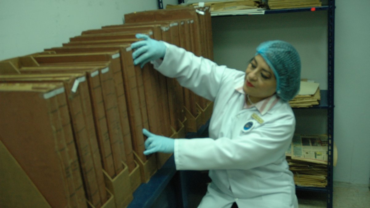 Oficio. El tratamiento de documentos históricos requiere técnica.