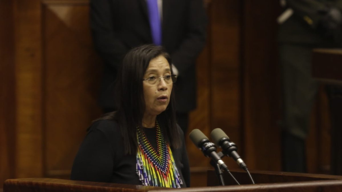 Guadalupe Llori es la nueva presidenta de la Asamblea Nacional.