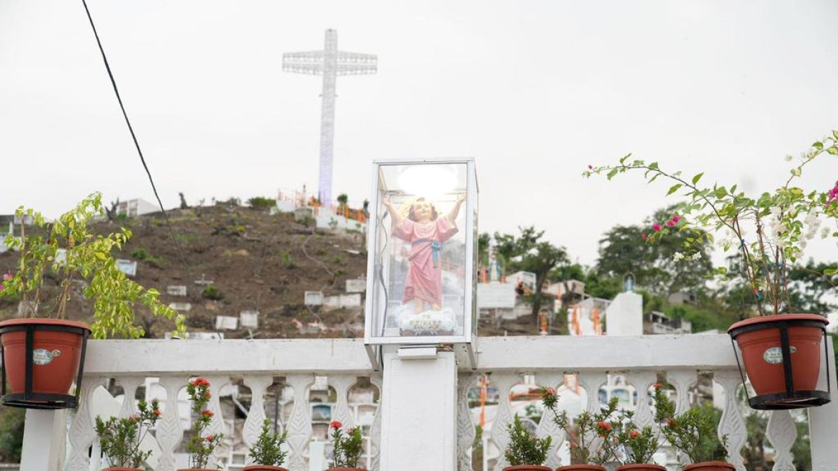 El mirador en el cementerio fue inaugurado en días pasados.