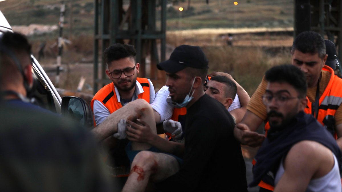 Los ataques aéreos de anoche sobre la ciudad de Gaza fueron los más intensos desde el inicio de la escalada y se centraron en gran medida sobre el vecindario de Rimal.