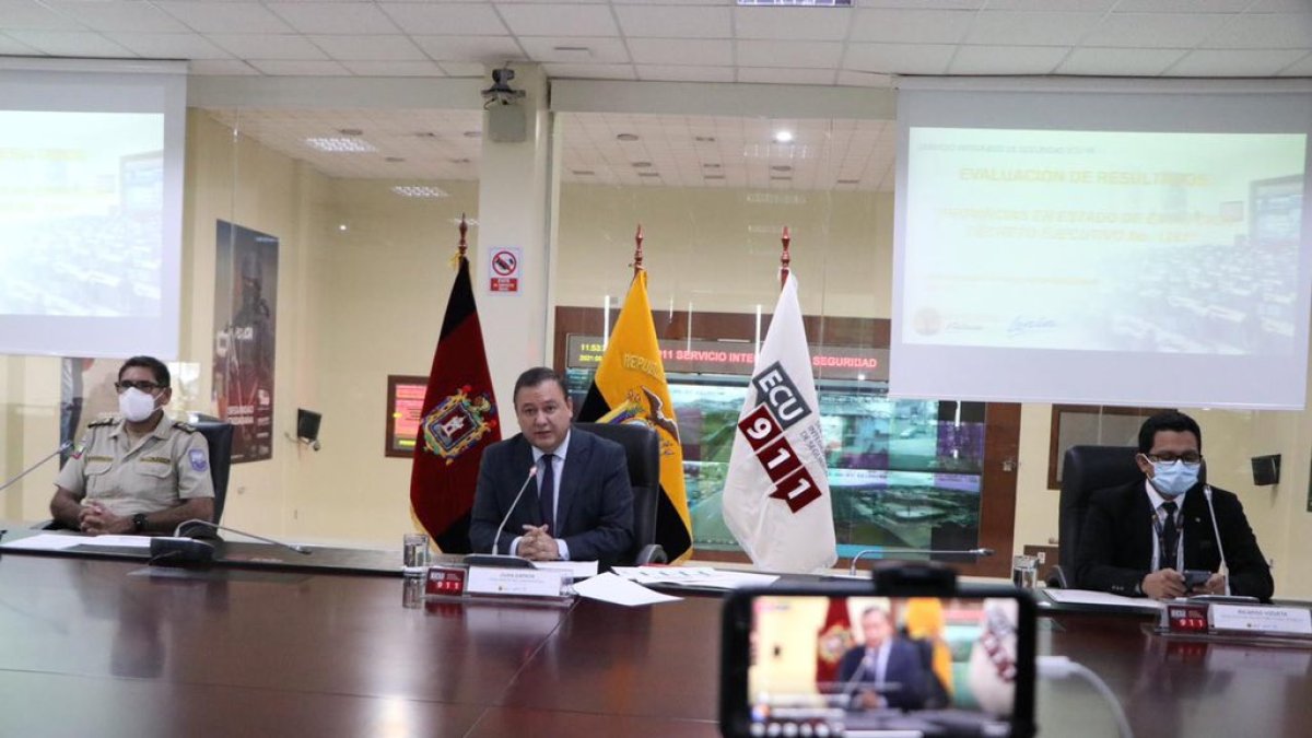 El COE Nacional dio un informe de los resultados del extado de excepción para contener los índices de la pandemia