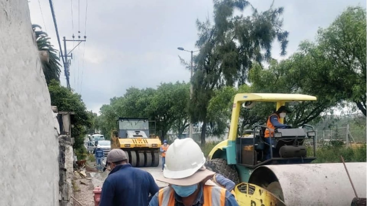 Los trabajos en la vía se intensificaron el fin de semana, aprovechando el confinamiento.