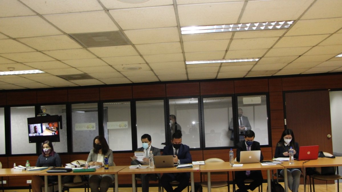 Diligencia. En la Corte Nacional se desarrolló la audiencia de vinculación de cinco sospechosos al caso de delincuencia organizada.