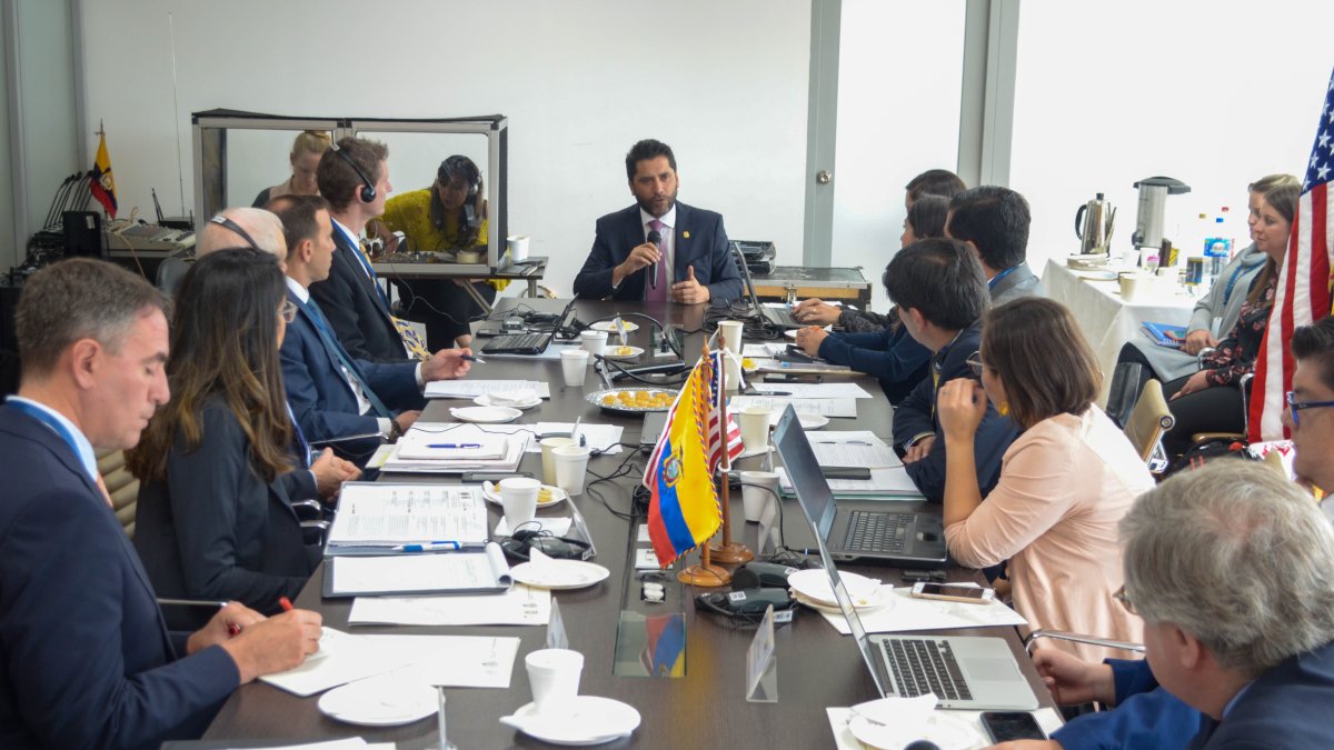 Iván Ontaneda cumplirá en junio un año como secretario del Ministerio de Comercio Exterior.