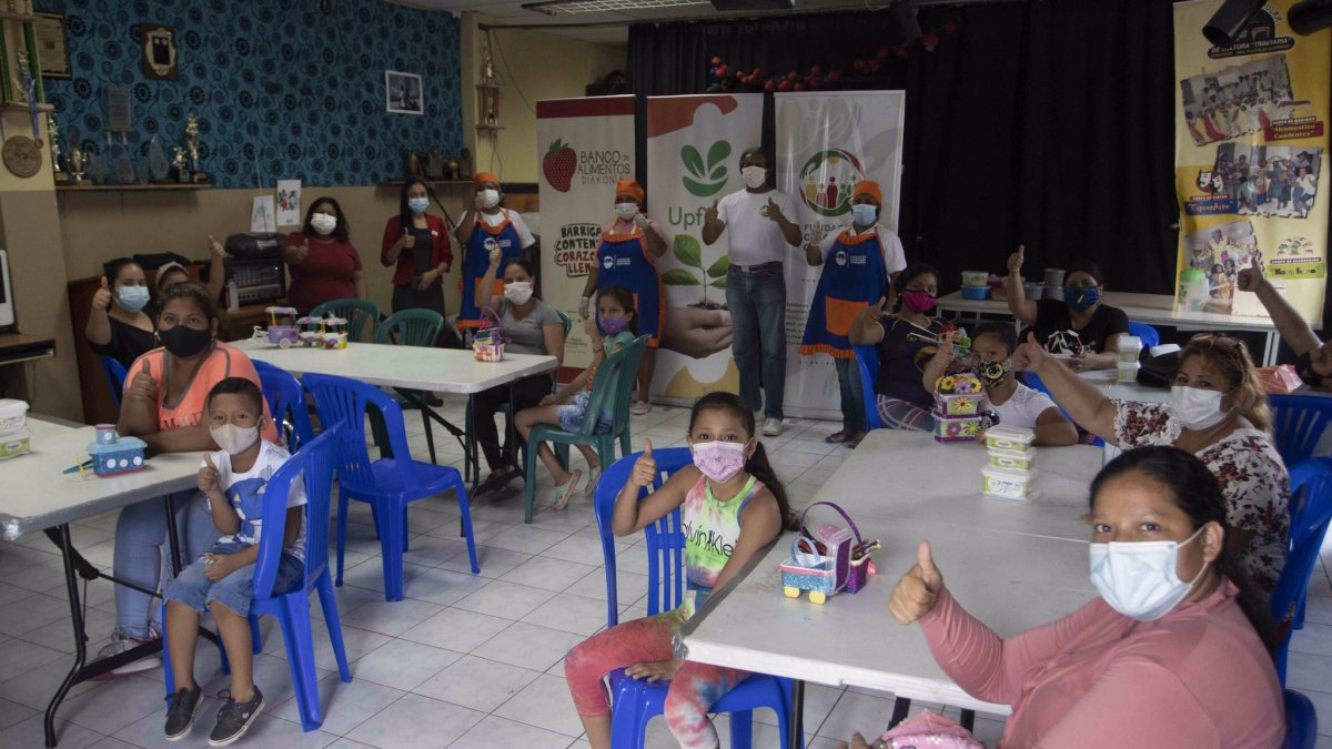 Programa. El Banco de Alimentos Diakonía es una de las filiales de la Arquidiócesis.