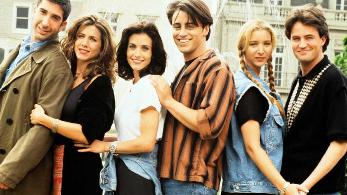 David Schwimmer, Jennifer Aniston, Courteney Cox, Matthew Perry, Lisa Kudrow y Matt LeBlanc.