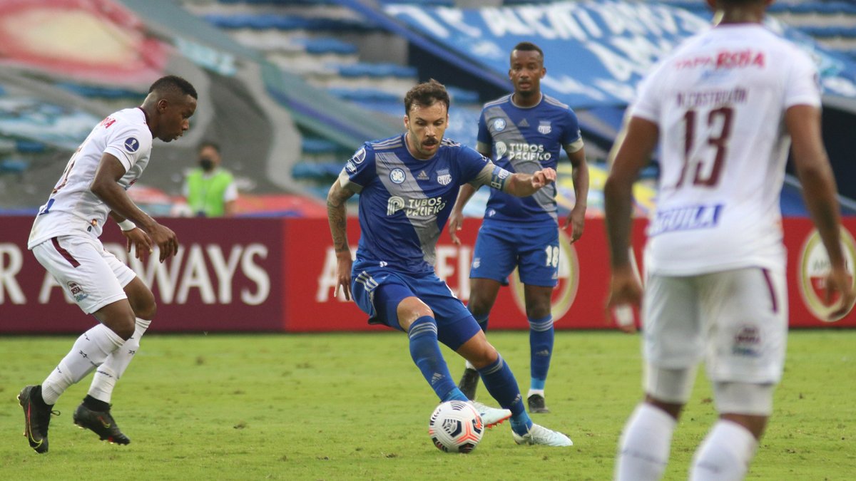 Emelec y Deportes Tolima empatan 0-0.