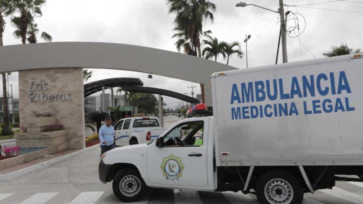 El doble crimen ocurrió en esta vivienda. Las dos mujeres fueron estranguladas.