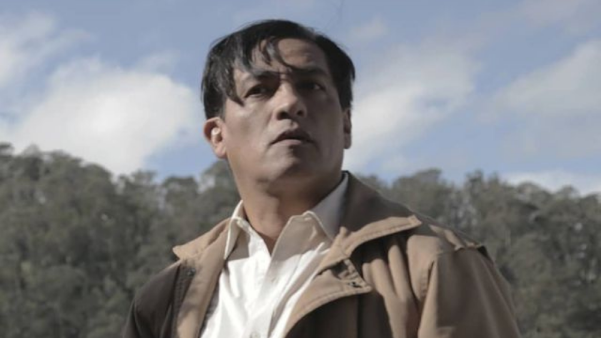 El actor ecuatorinao Wolframio Sinué, protagonista de Sansón.