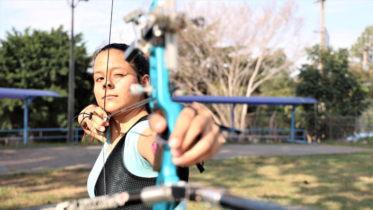 Marie Córdova entró en el equipo recurvo femenino para los Juegos Panamericanos Junior.