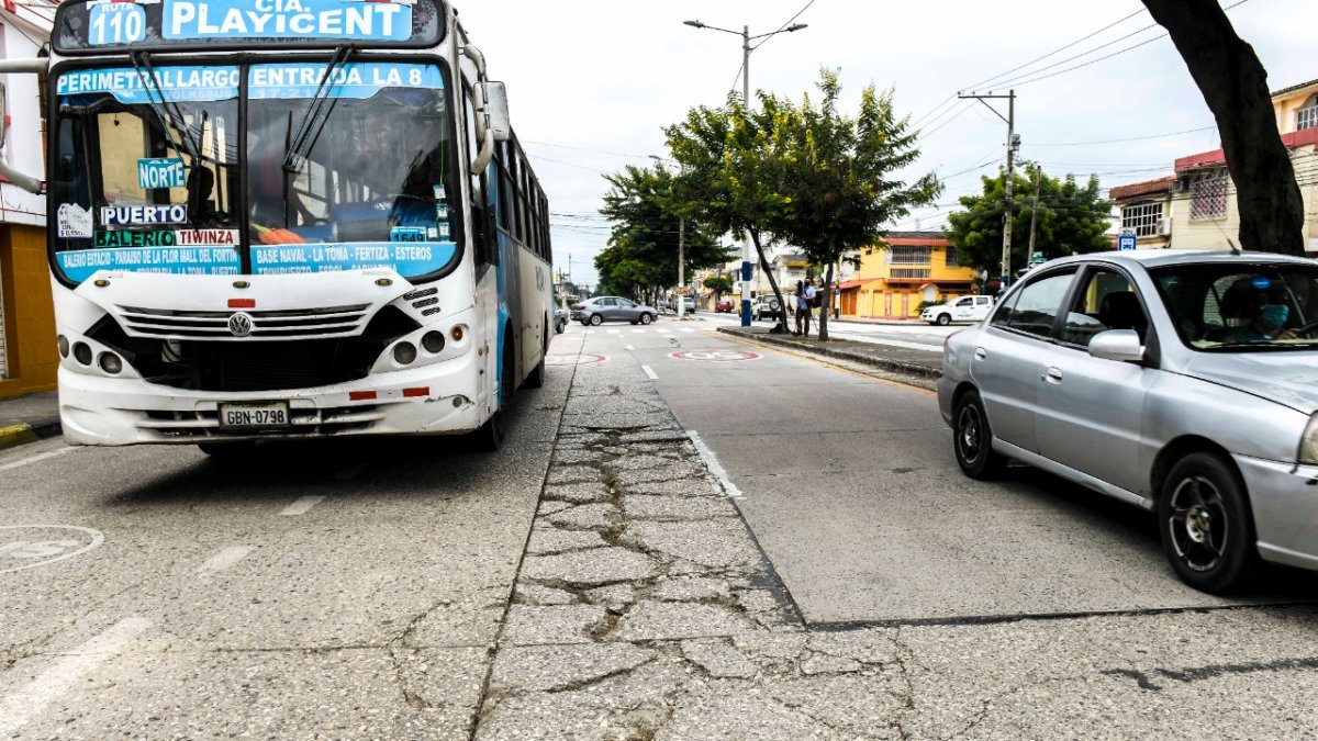 Referencial. Diferentes trabajos se han ejecutado en la vía, que ha registrado deterioro.