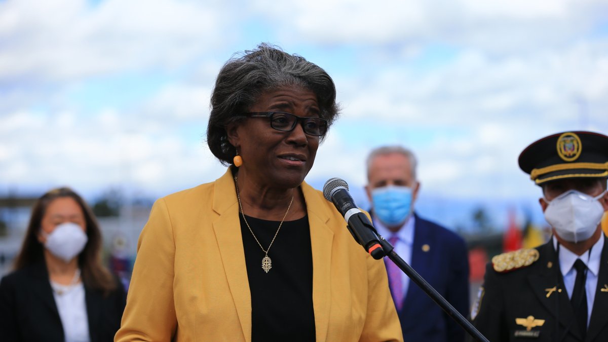 Linda Thomas-Greenfield habló sobre el compromiso que tiene Estados Unidos en mantener una buena relación con Ecuador.