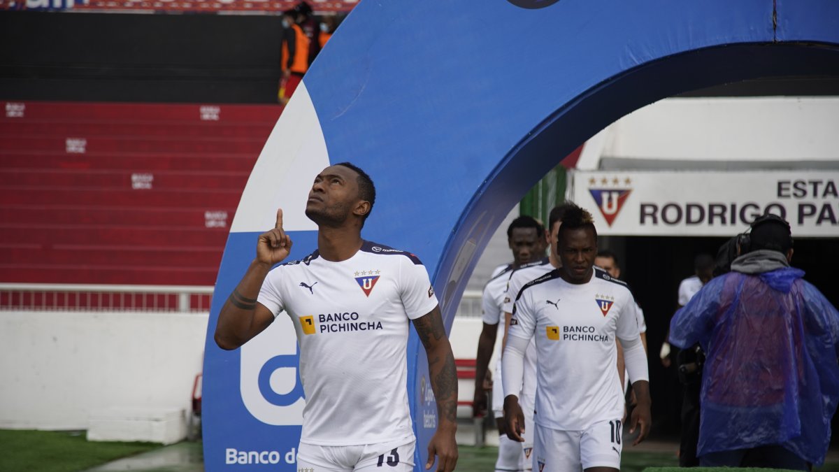 Pedro Pablo Perlaza llegó en 2020 a Liga de Quito. Firmó contrato por cuatro años.