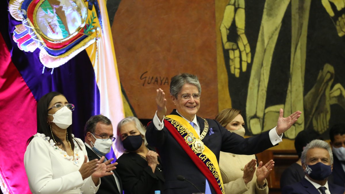 El presidente Guillermo Lasso tomó posesión el pasado 24 de mayo.