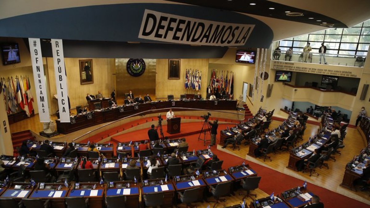 El Congreso salvadoreño