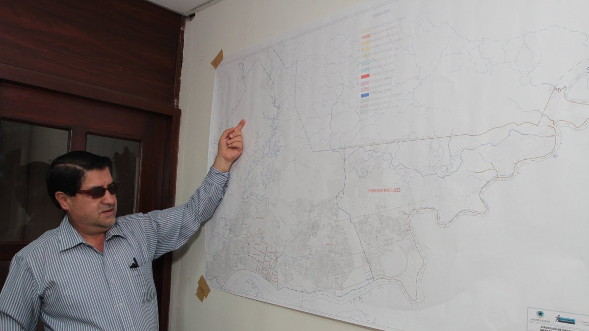 Gelacio Mora, líder comunitario y representante de Tejido Social Guayaquil.