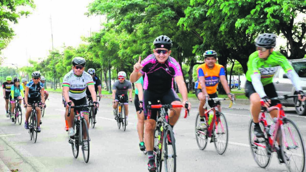 Actividad. Serán 16 kilómetros de recorrido. Se habilitará un carril de la avenida Samborondón.