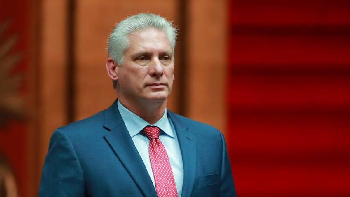 Miguel Díaz-Canel lidera el Gobierno de Cuba, que hoy acusa a Estados Unidos de acciones terroristas contra la isla.