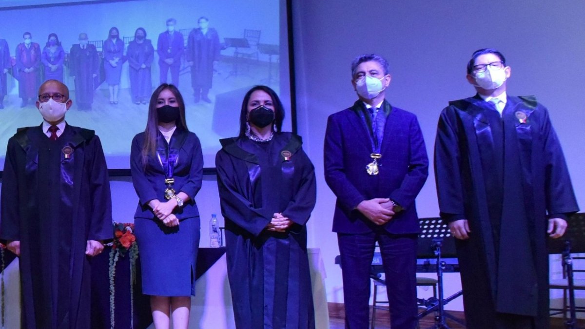 Posesión. En febrero pasado, los miembros del Consejo de la Judicatura posesionaron a los nuevos jueces de la Corte Nacional de Justicia.