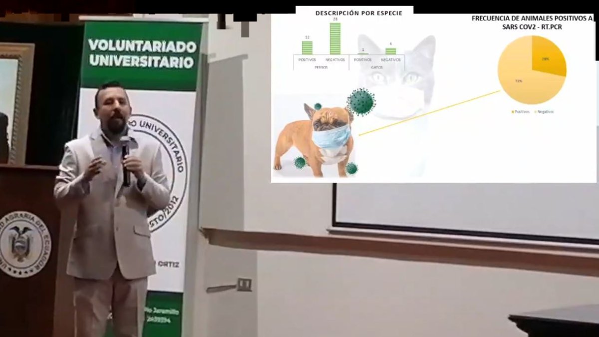 El doctor Alberto Orlando reveló los resultados preliminares en una charla en la Universidad Agraria del Ecuador.