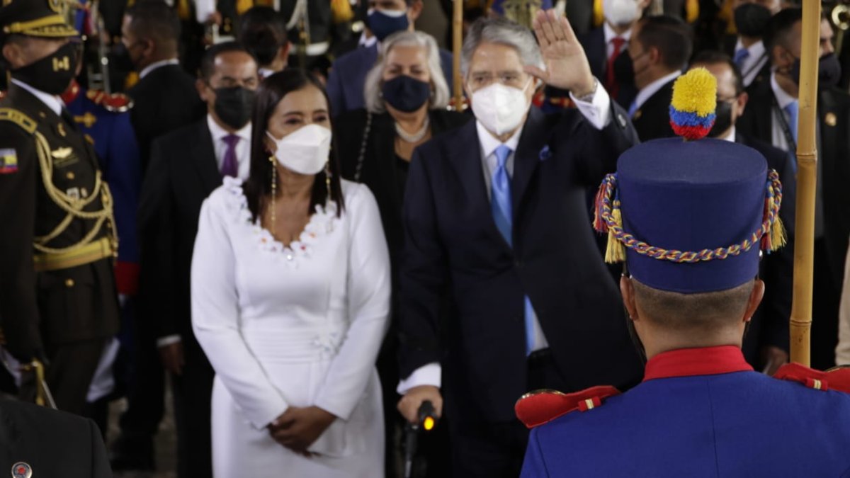 Posturas. Llori y Lasso se mostraron abiertos a trabajar juntos en sus discursos del 24 de mayo pasado.