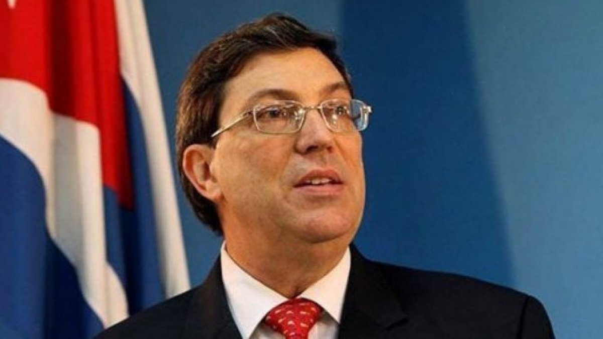 El canciller de Cuba, Bruno Rodríguez, critió la decisión del gobierno estadounidense.