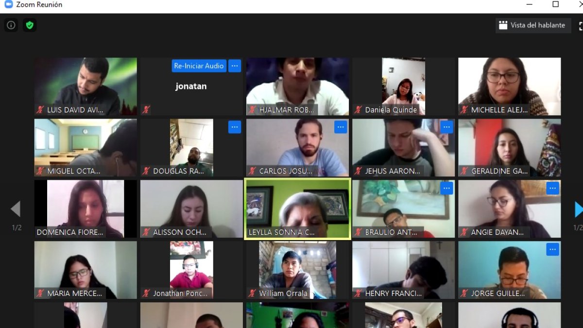 Algunos estudiantes de la Universidad de Guayaquil tuvieron problemas para conectarse.