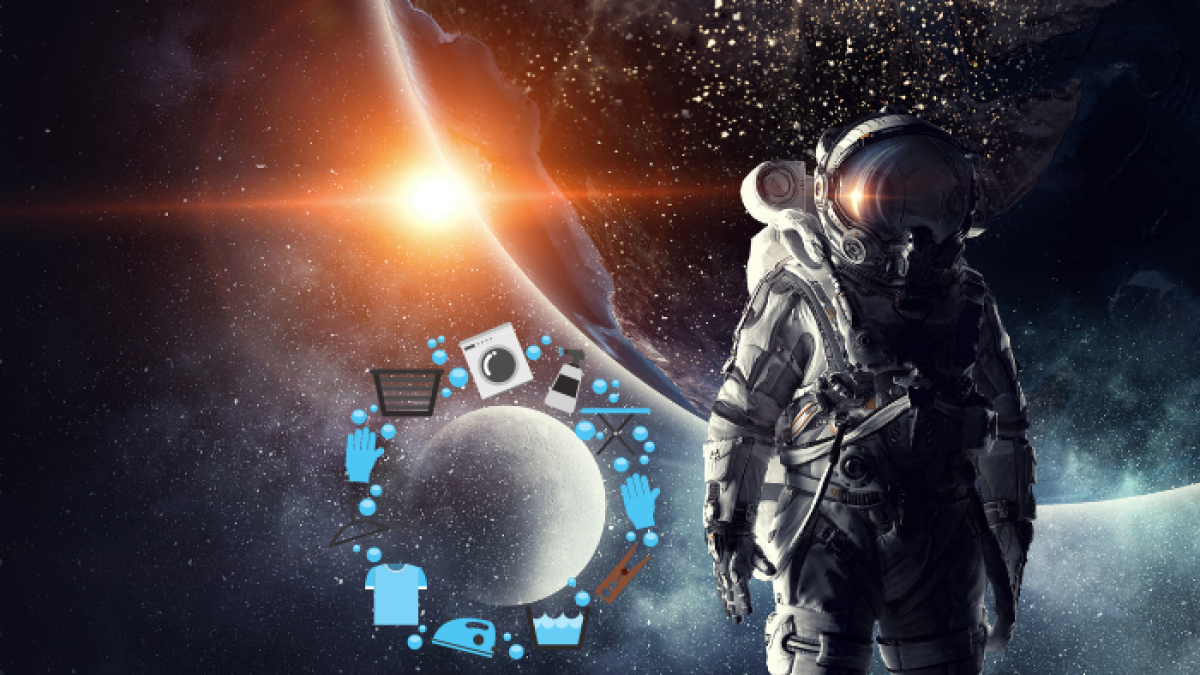 En cada misión se deben enviar al espacio toneladas de ropa, que se emplea lo máximo posible antes de ser incinerada.