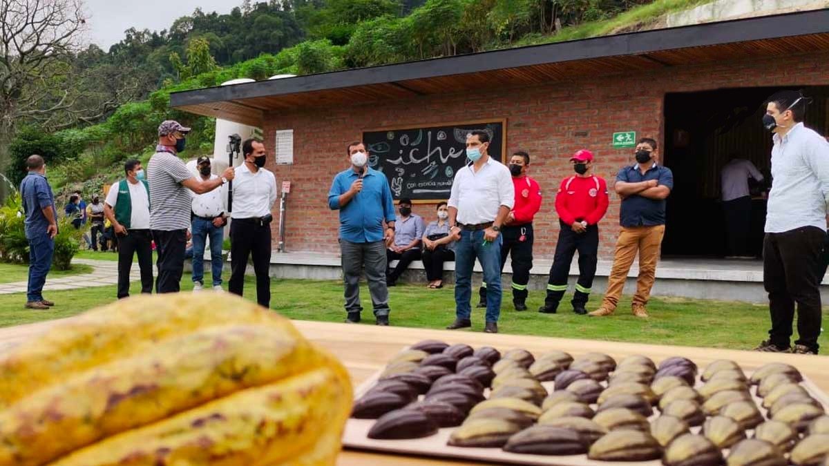 La escuela de comida está lista para abrir sus puertas en los próximos días. En días pasados hubo una feria cacaotera.